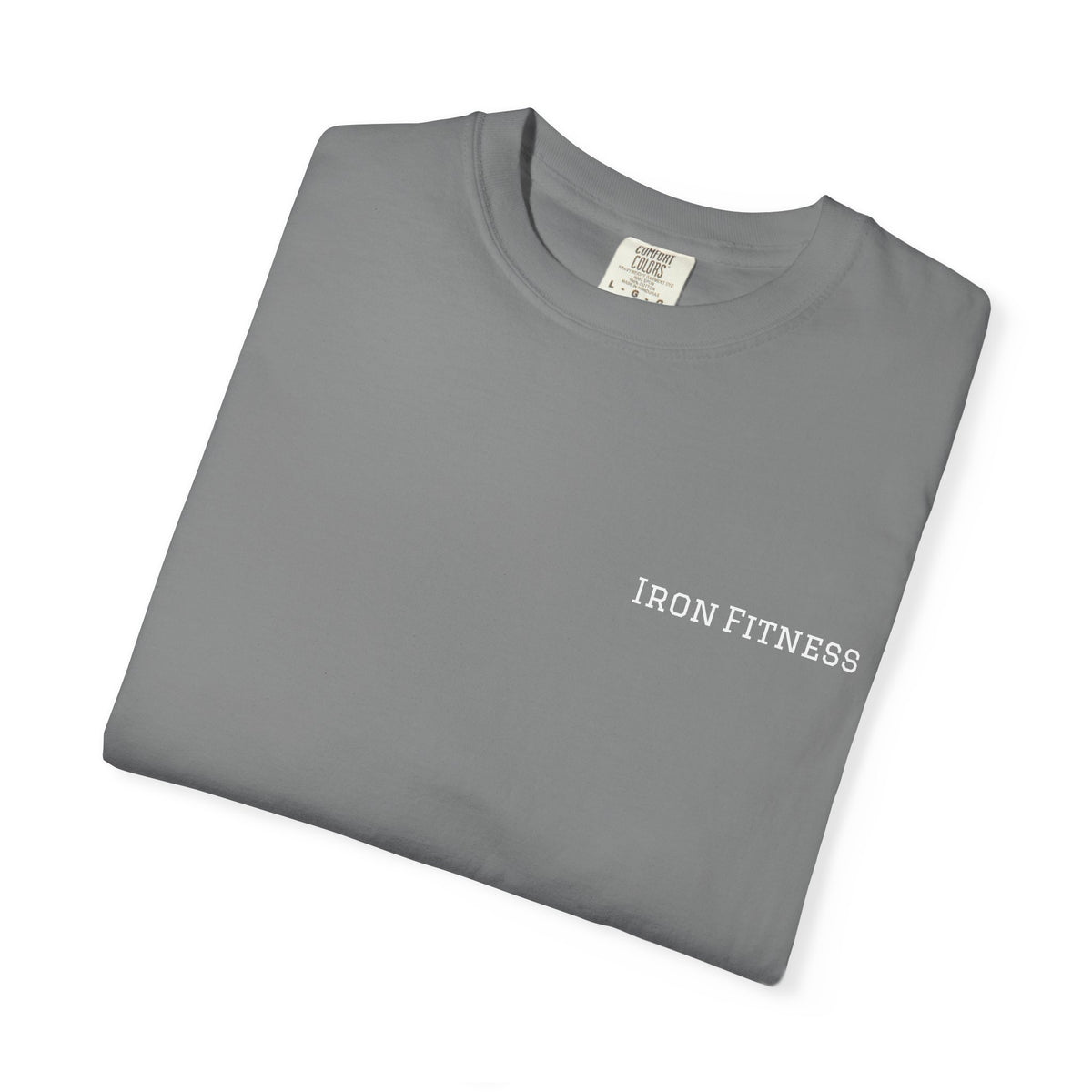 Iron Sharpens Iron - Christian Fitness Heavyweight Tee