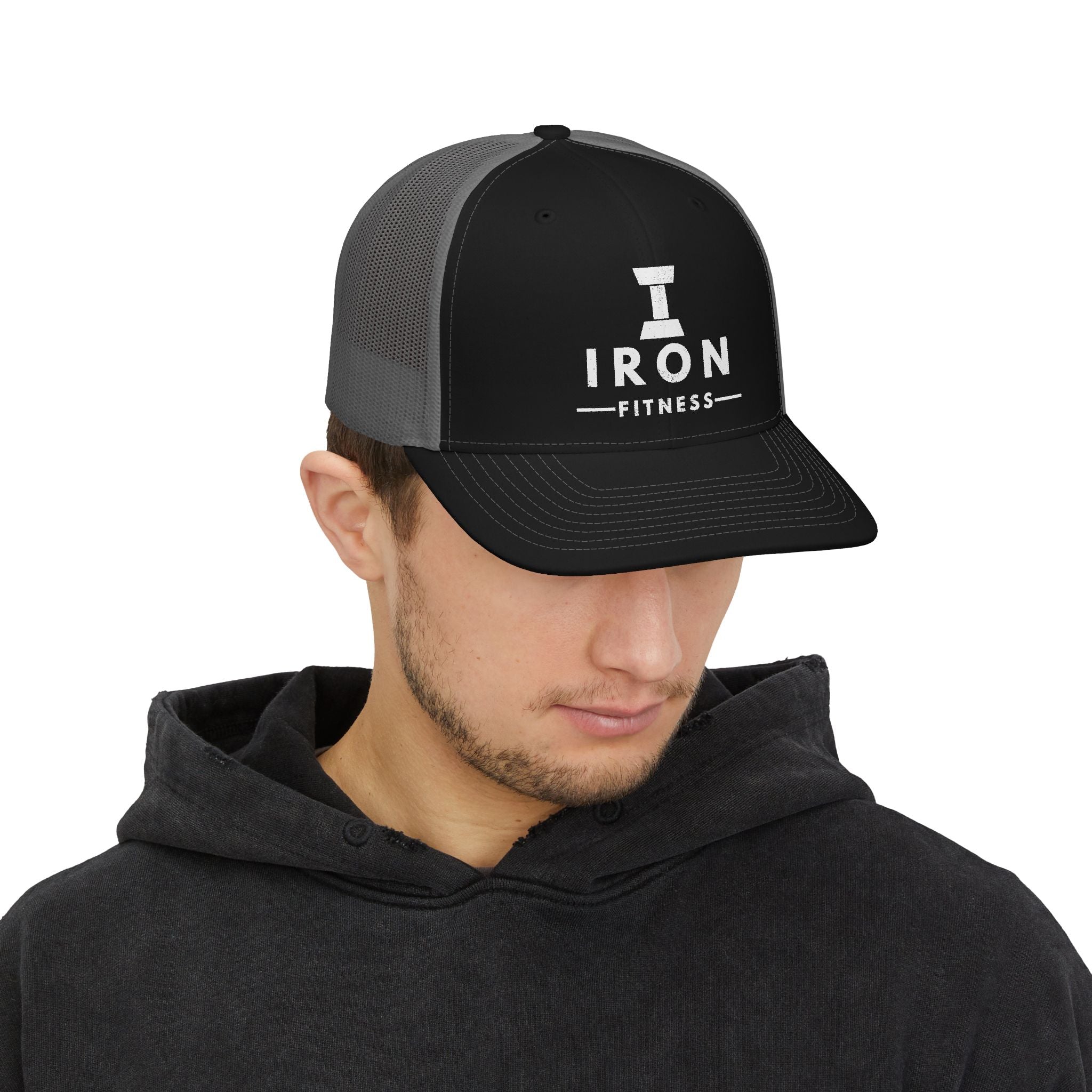 Iron Fitness Richardson 112 Snapback Trucker Cap | Gym & Workout Hat