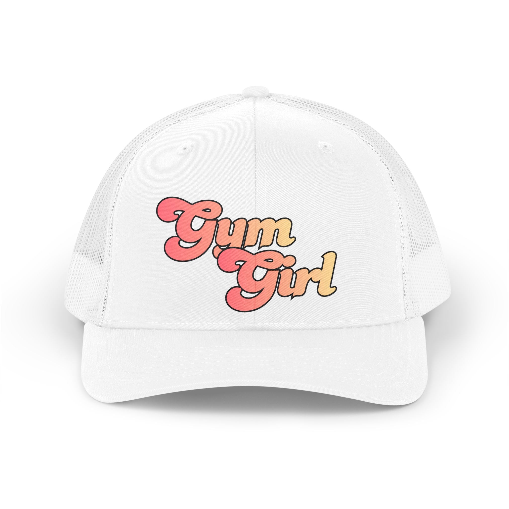 Gym Girl Retro Trucker Hat | Vintage Mesh Workout Hat