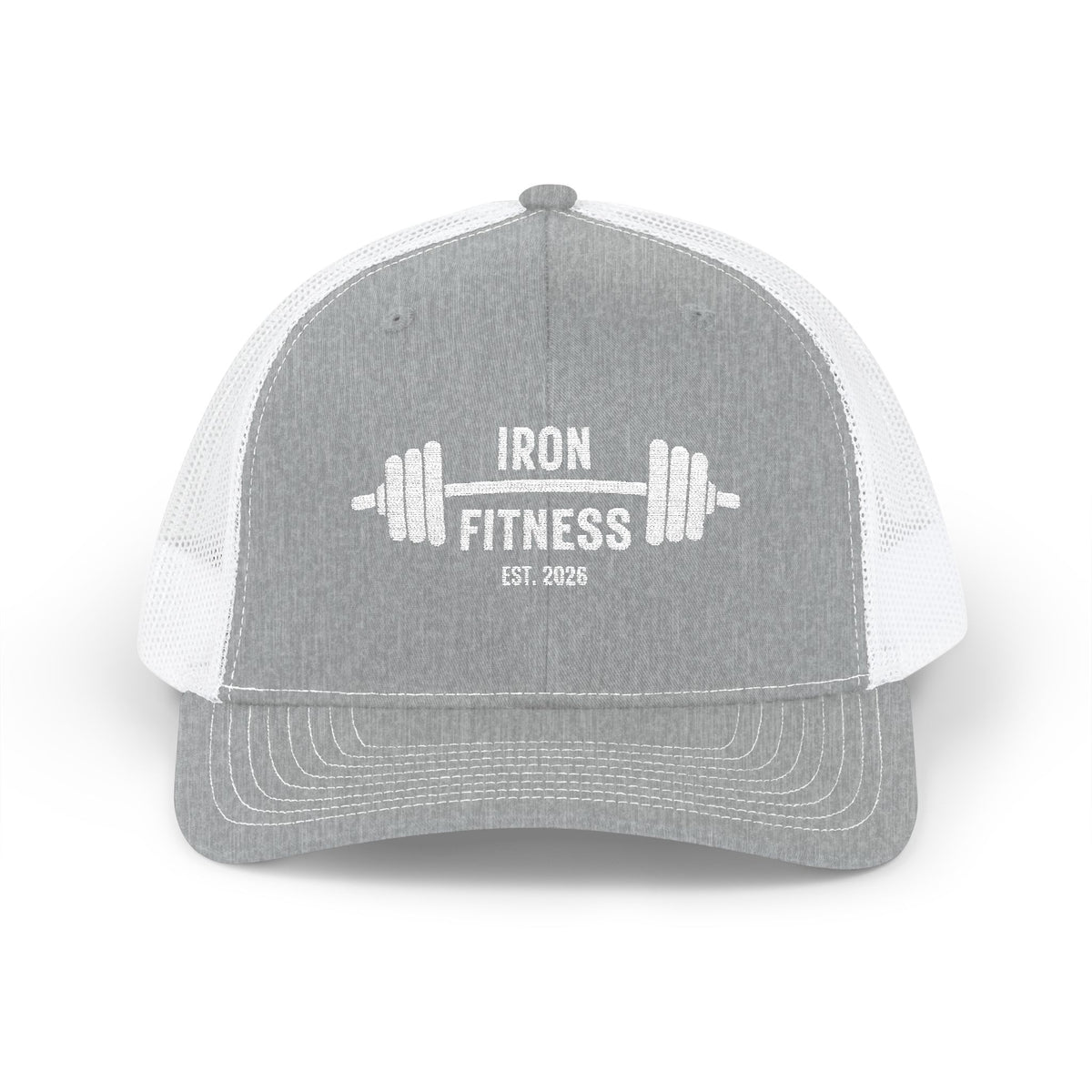 Iron Fitness Embroidered Trucker Hat