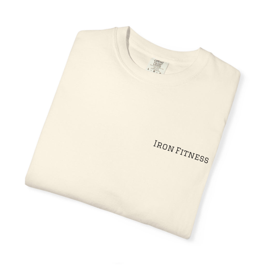 Iron Sharpens Iron - Christian Fitness Heavyweight Tee