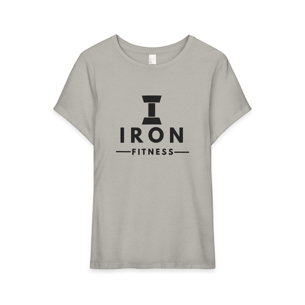 Women's Iron Fitness Workout Graphic Tee