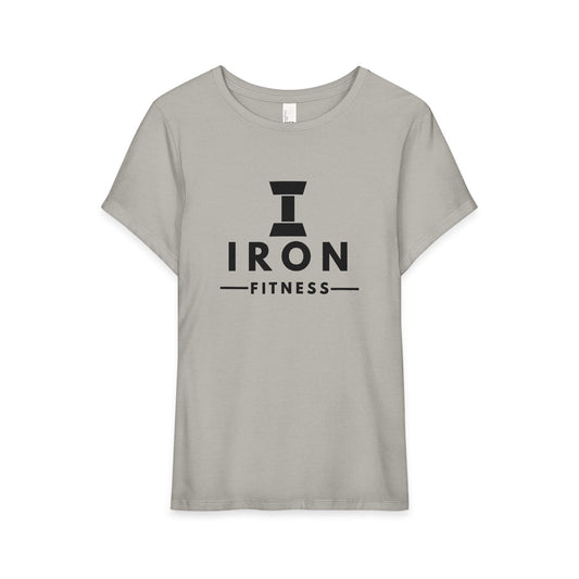 Women's Iron Fitness Workout Graphic Tee