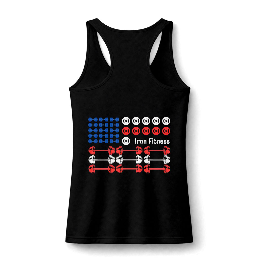 Women's "Barbell Flag" Tank
