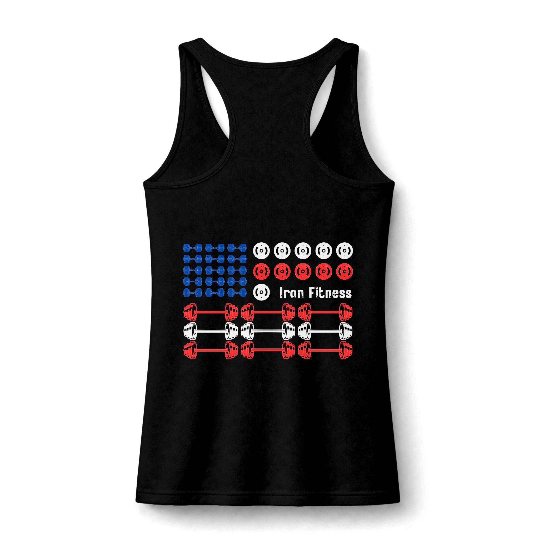 Women's "Barbell Flag" Tank