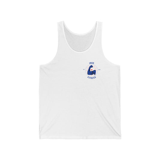 Iron Fitness Patriotic Flag Men's Tank Top