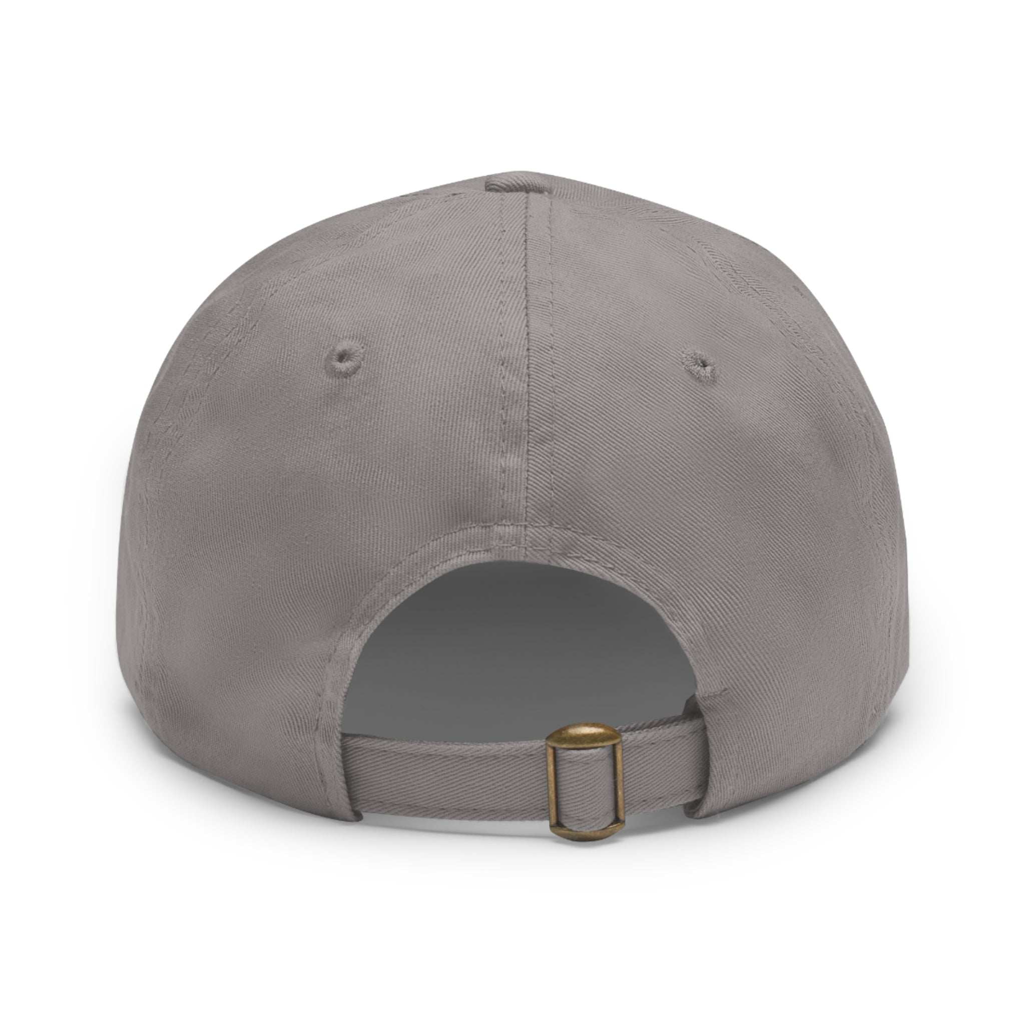 Iron Fitness Leather Patch Dad Hat | Unisex Vintage-Style Baseball Cap