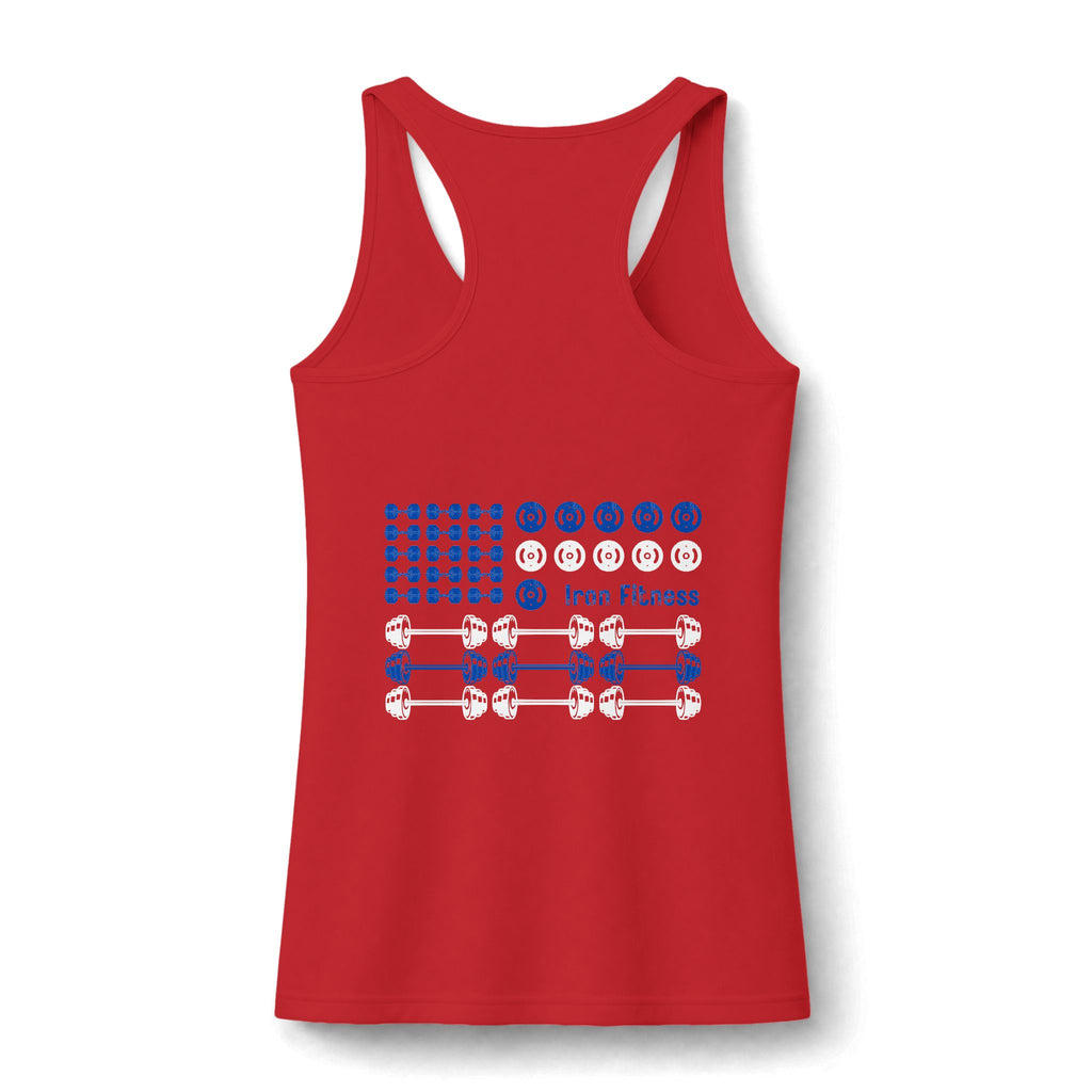 Women's "Barbell Flag" Tank