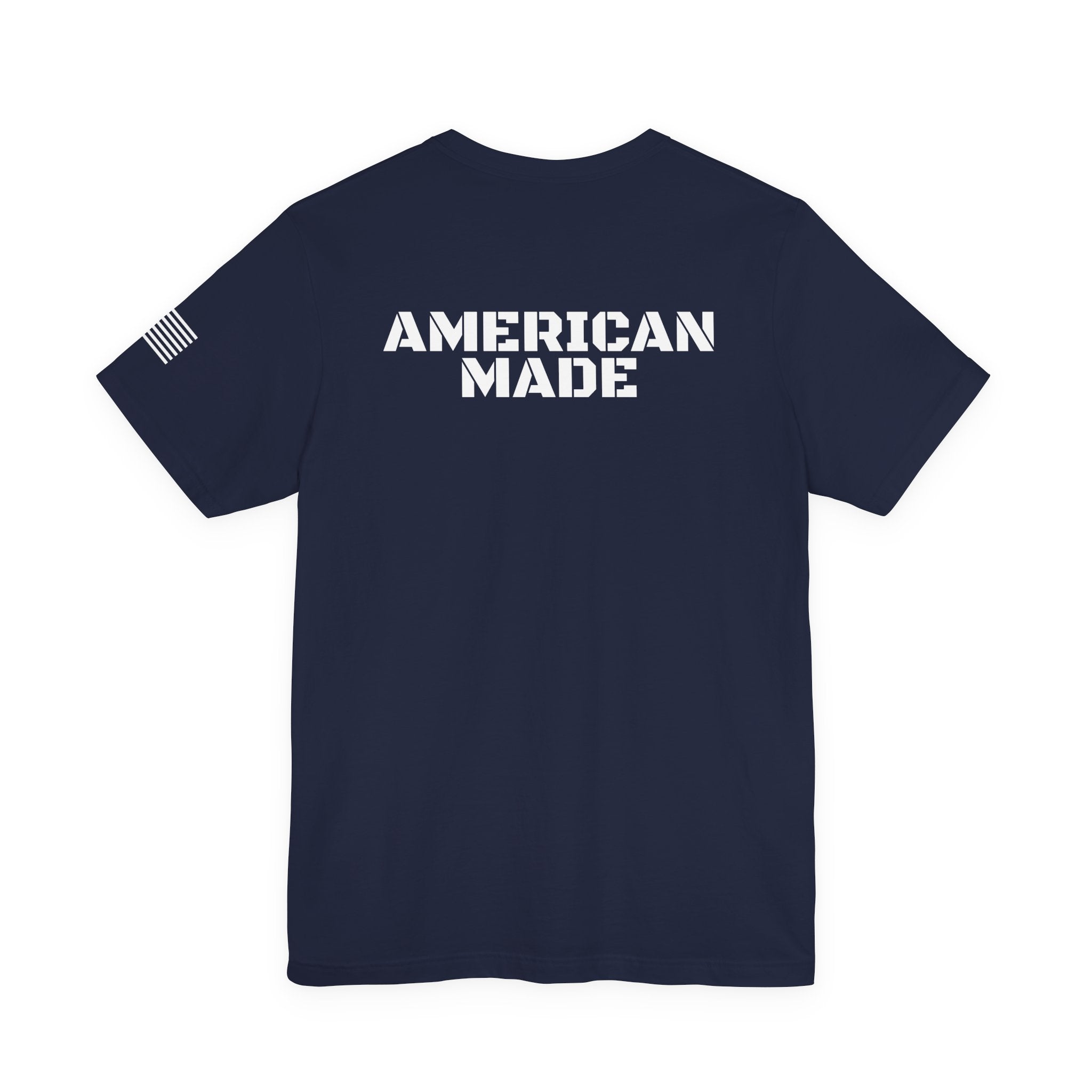 Iron Fitness Co. "American Made" Fitted Gym Tee | Bella Canvas 3001