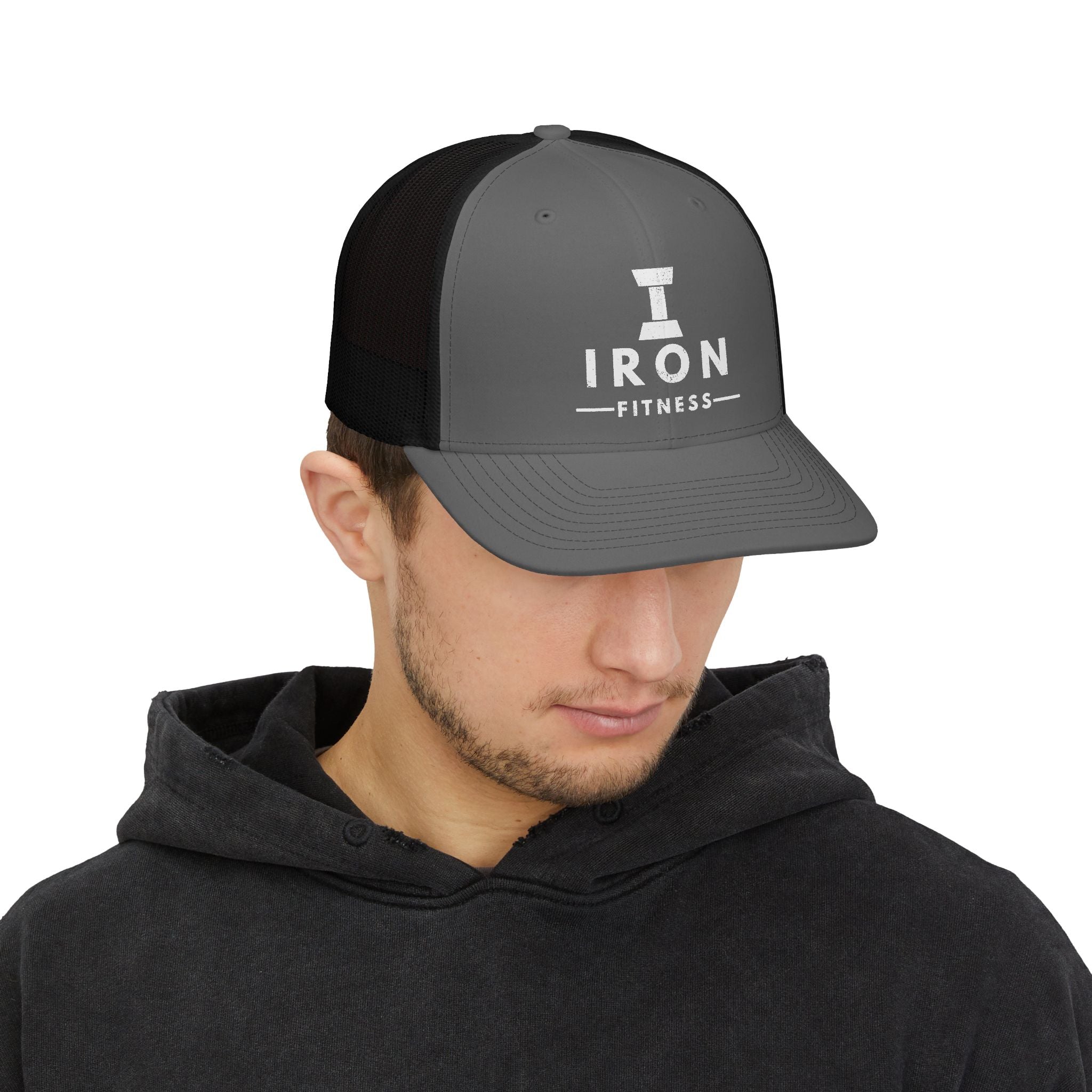 Iron Fitness Richardson 112 Snapback Trucker Cap | Gym & Workout Hat