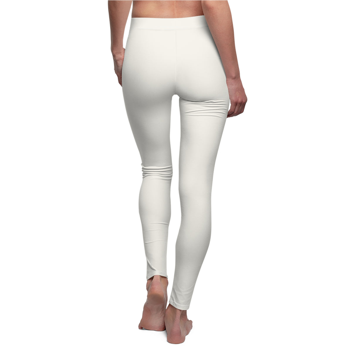 Women's Warm Almond High-Waisted Leggings | Butter-Soft Casual Athleisure Pants