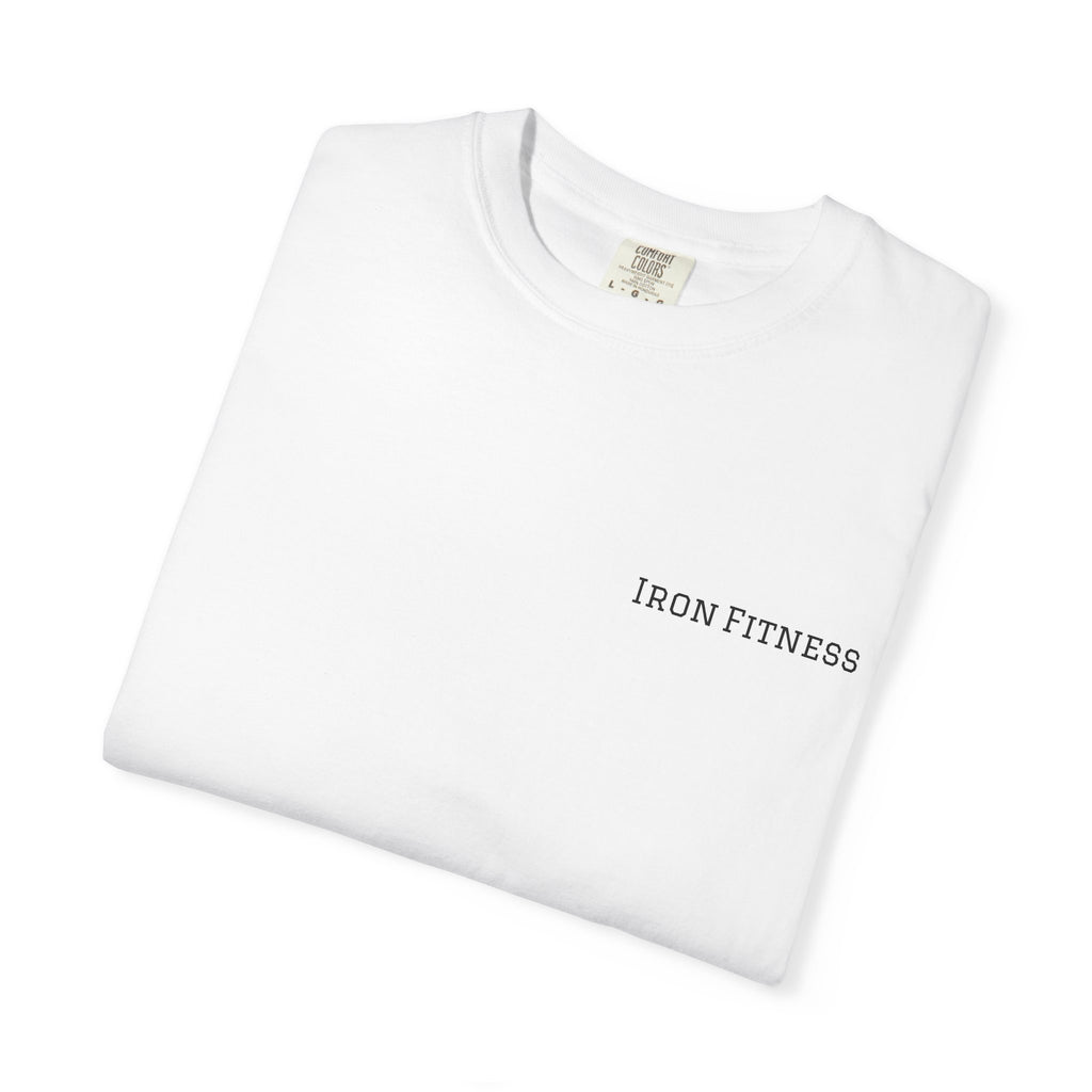 Iron Sharpens Iron - Christian Fitness Heavyweight Tee