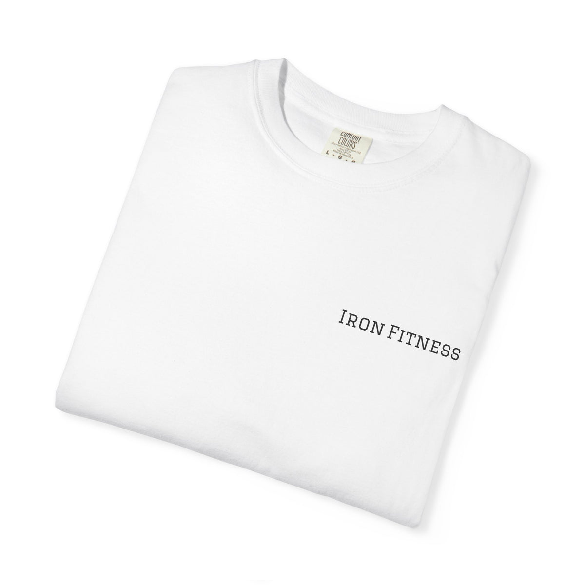 Iron Sharpens Iron - Christian Fitness Heavyweight Tee