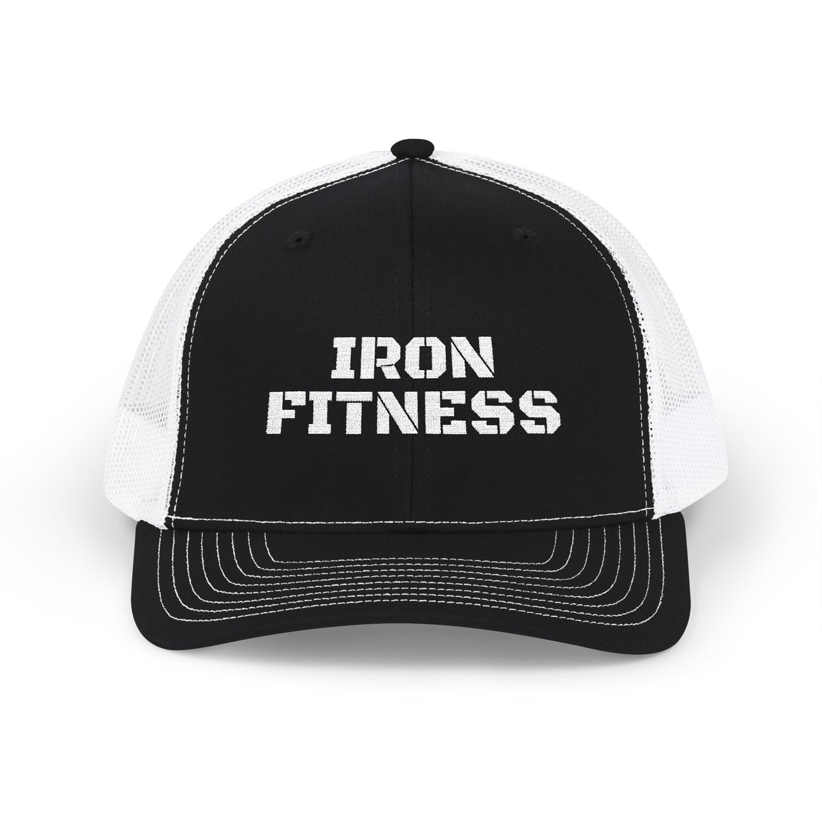 Iron Fitness Embroidered Trucker Hat
