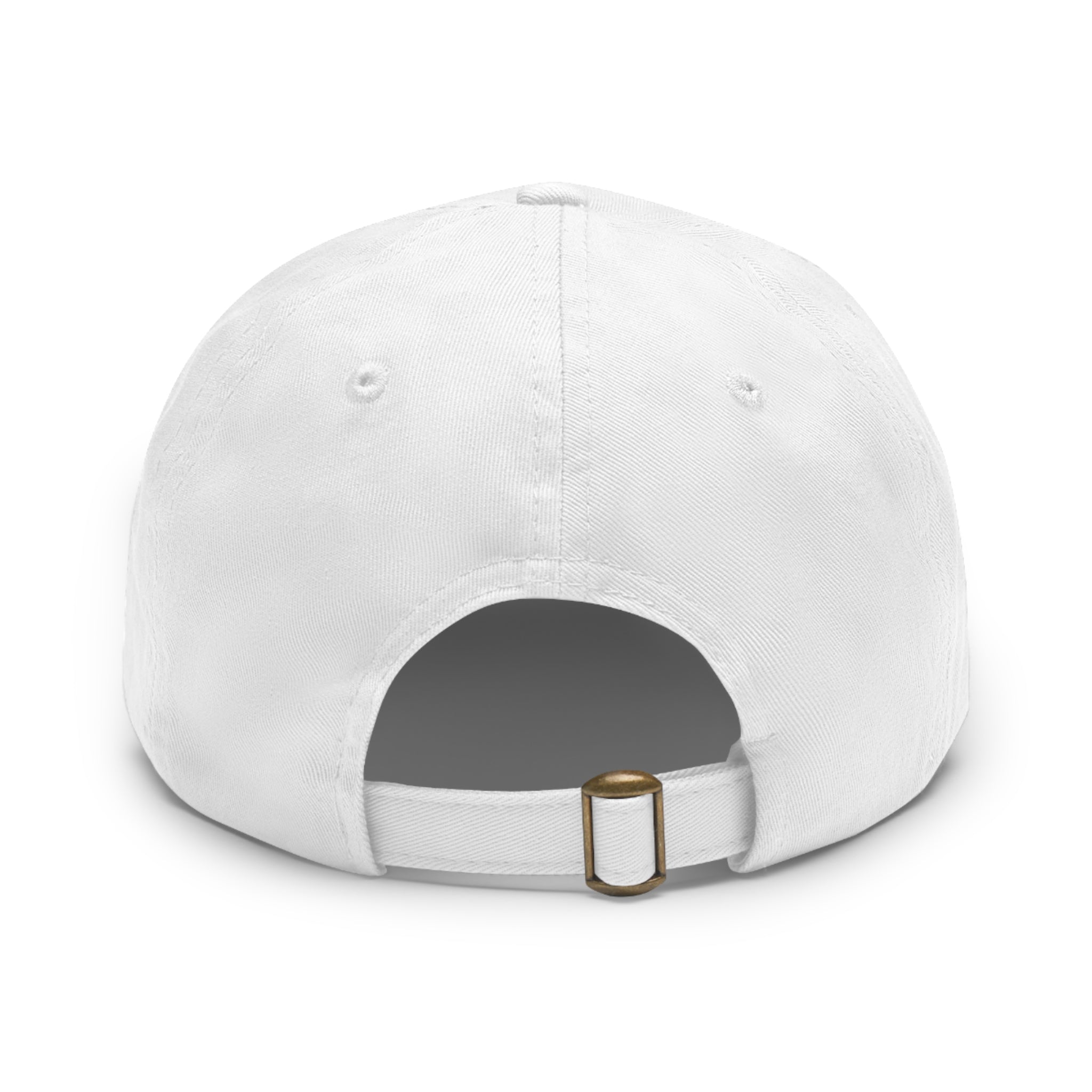 Iron Fitness Leather Patch Dad Hat | Unisex Vintage-Style Baseball Cap