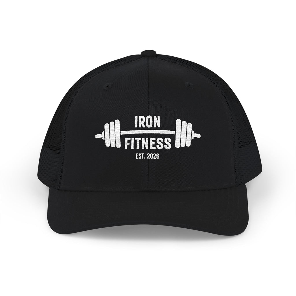 Iron Fitness Embroidered Trucker Hat