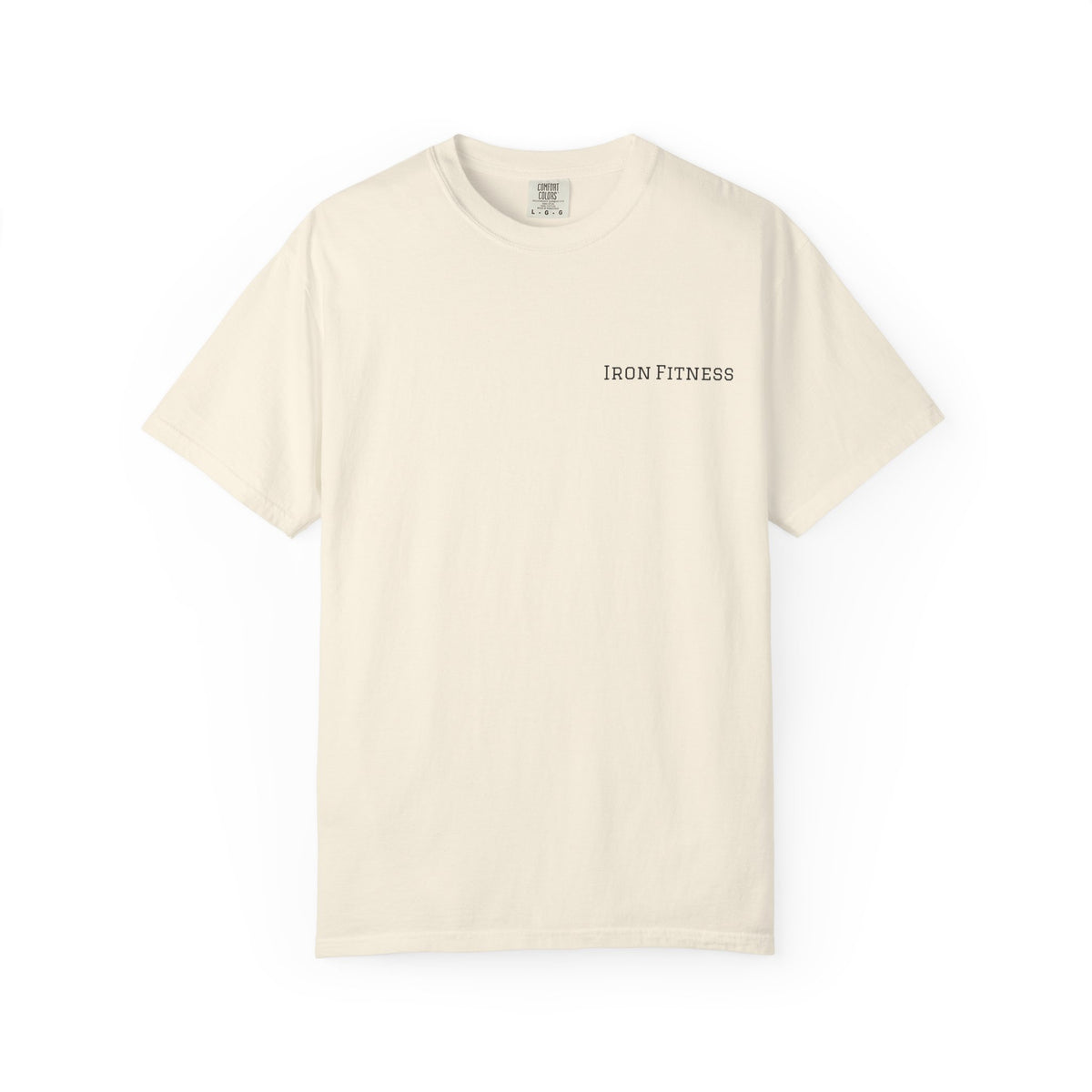 Iron Sharpens Iron - Christian Fitness Heavyweight Tee
