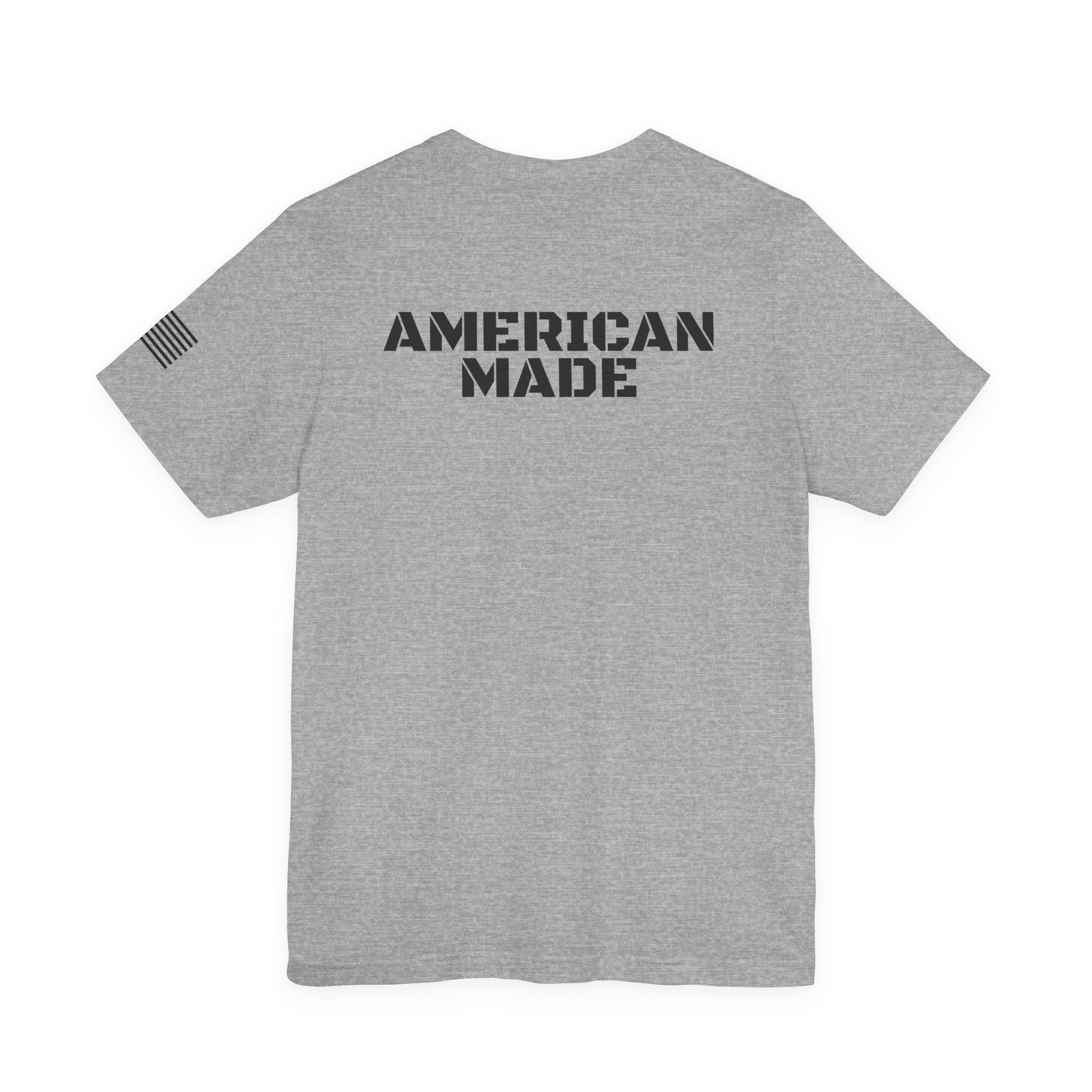 Iron Fitness Co. "American Made" Fitted Gym Tee | Bella Canvas 3001