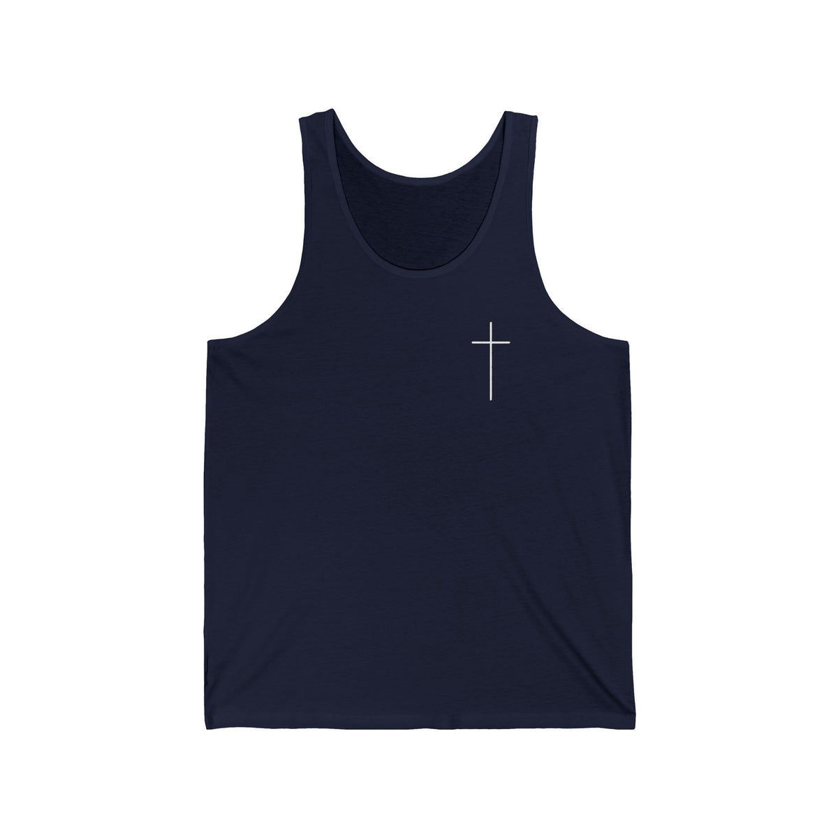Iron Fitness "Faith Over Fear" Men's Athletic Tank Top