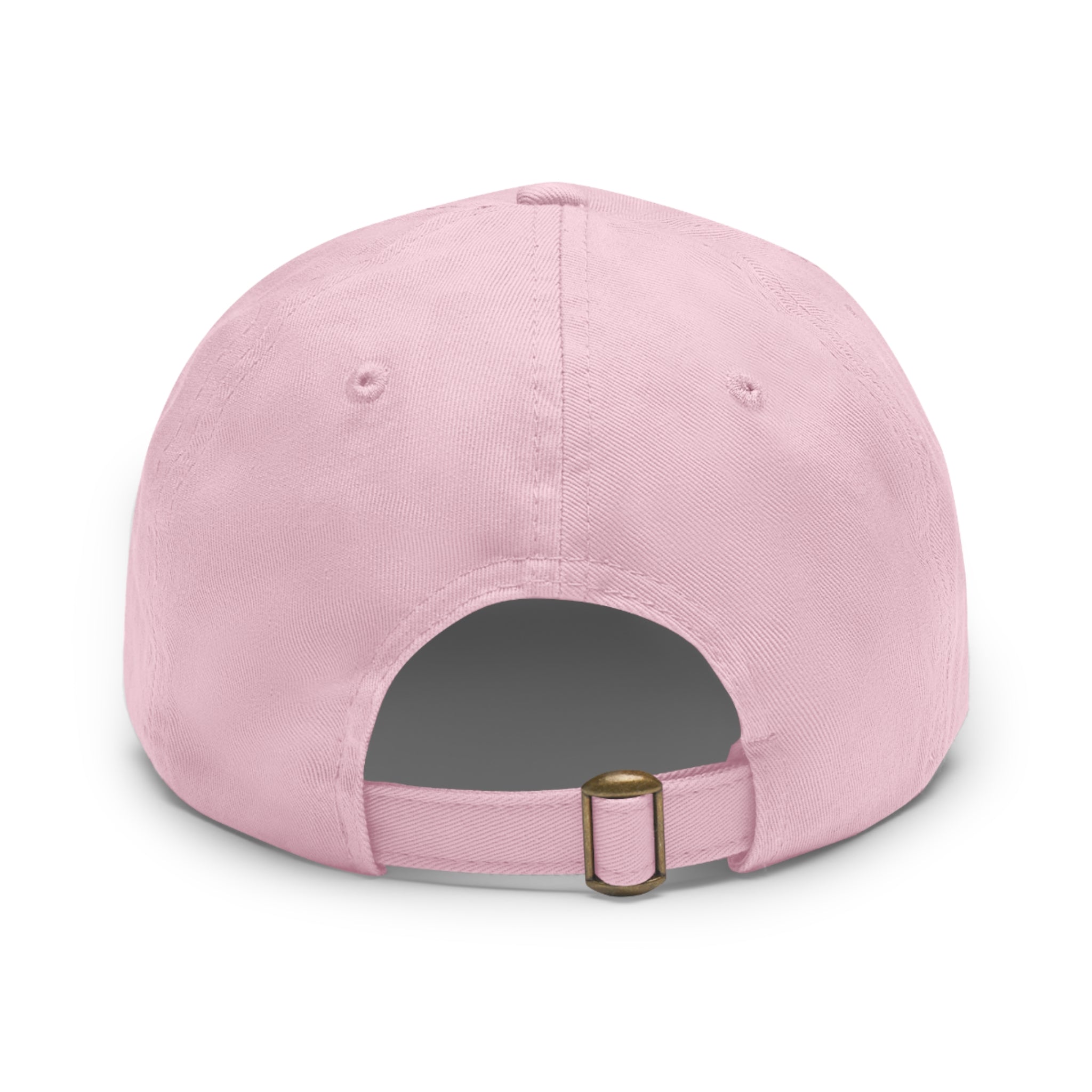 Iron Fitness Leather Patch Dad Hat | Unisex Vintage-Style Baseball Cap