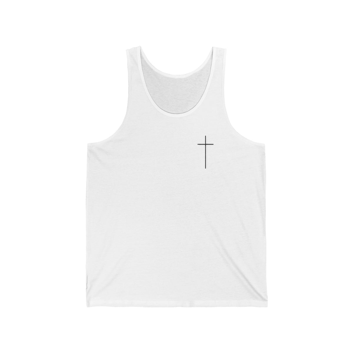 Iron Fitness "Faith Over Fear" Men's Athletic Tank Top