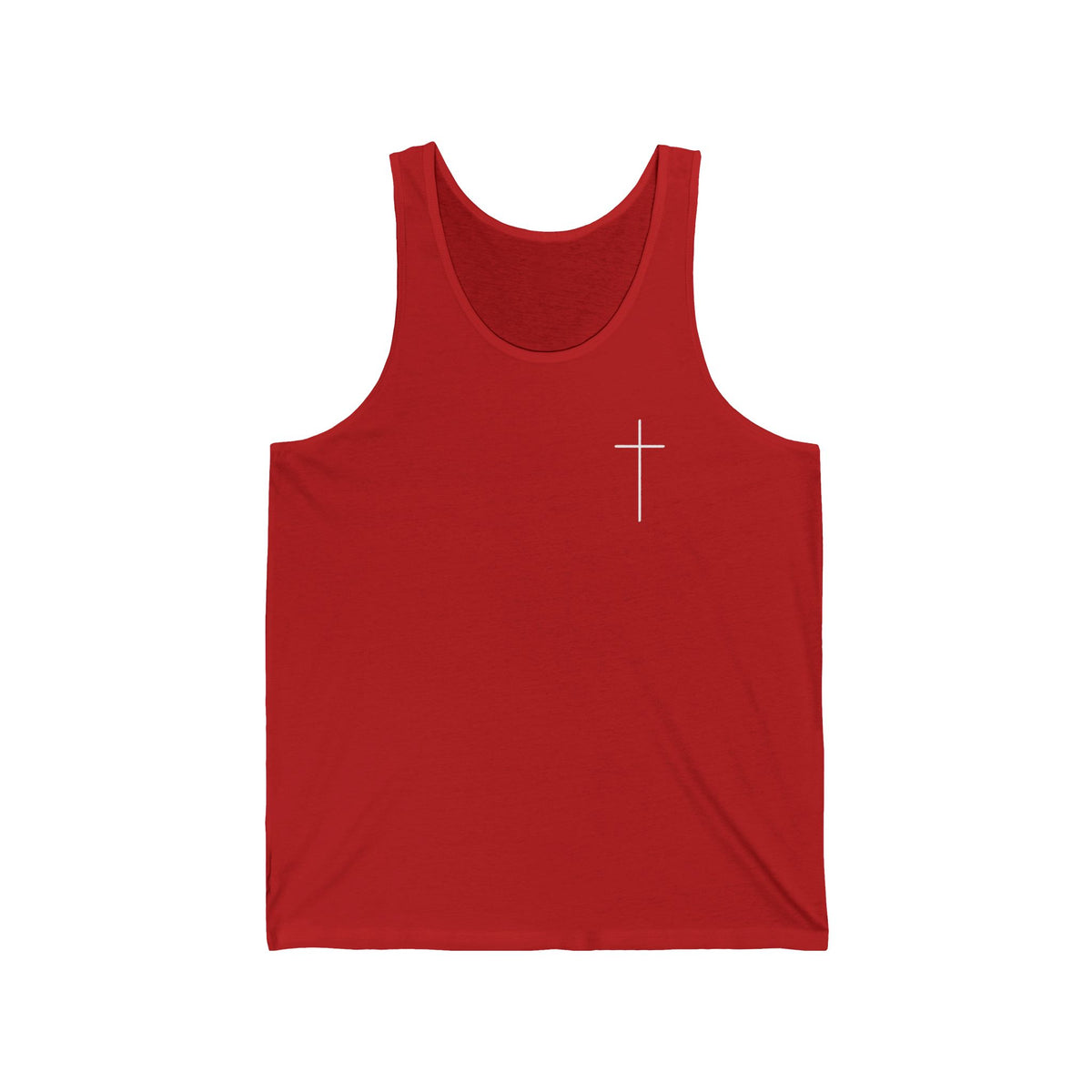 Iron Fitness "Faith Over Fear" Men's Athletic Tank Top