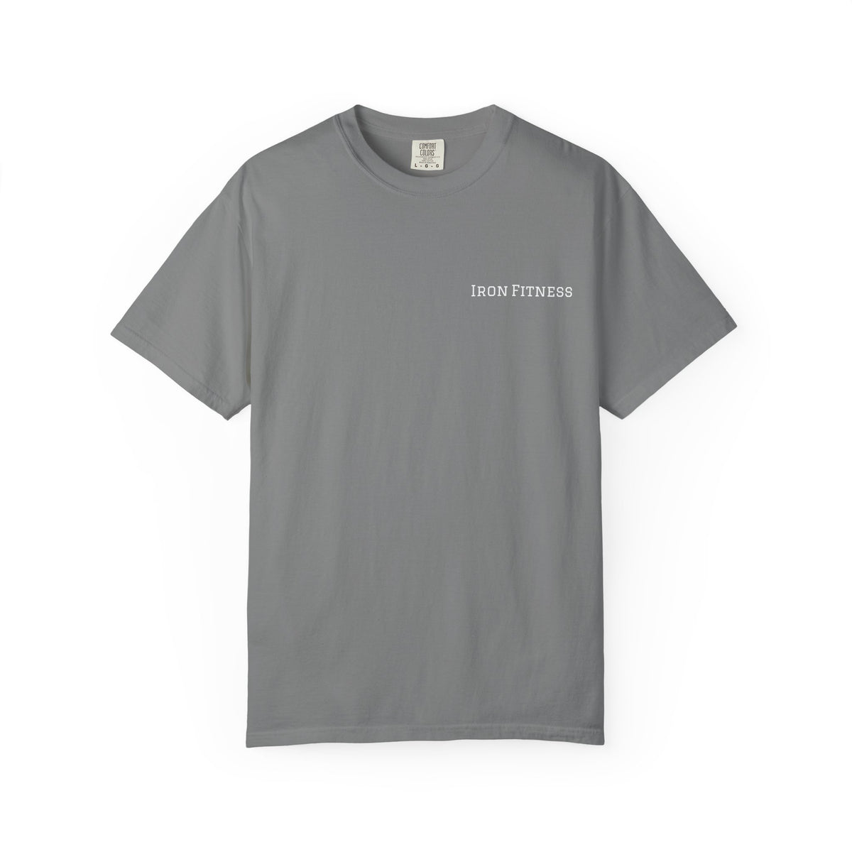 Iron Sharpens Iron - Christian Fitness Heavyweight Tee
