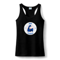 Iron Fitness Women's Athletic Workout Tank Top – Custom Barbell Flag Back Print