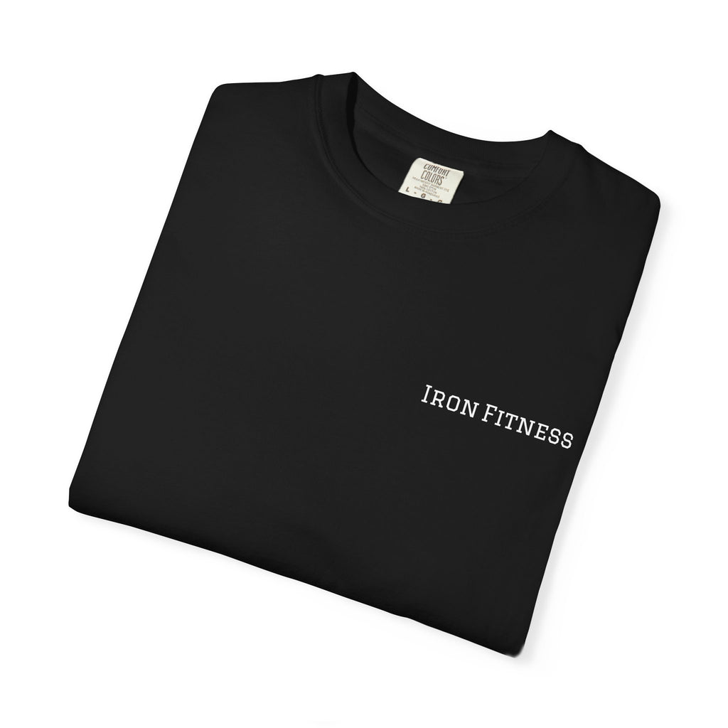 Iron Sharpens Iron - Christian Fitness Heavyweight Tee