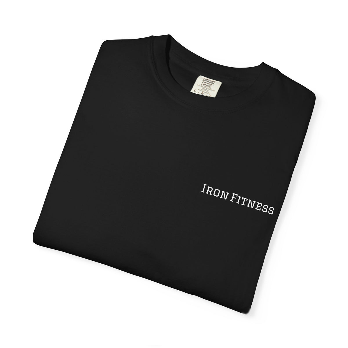 Iron Sharpens Iron - Christian Fitness Heavyweight Tee