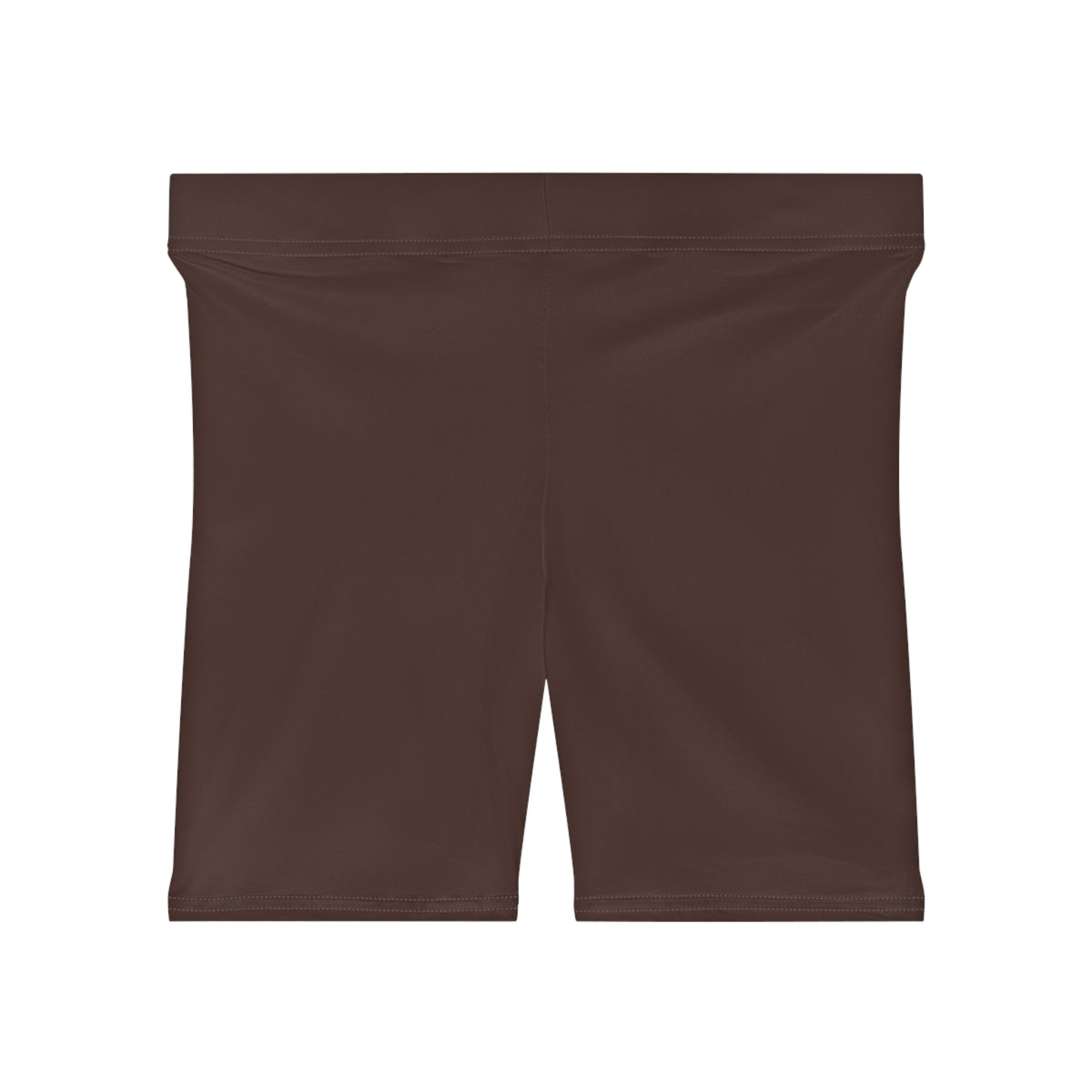 Dark Chocolate Fitness Biker Shorts