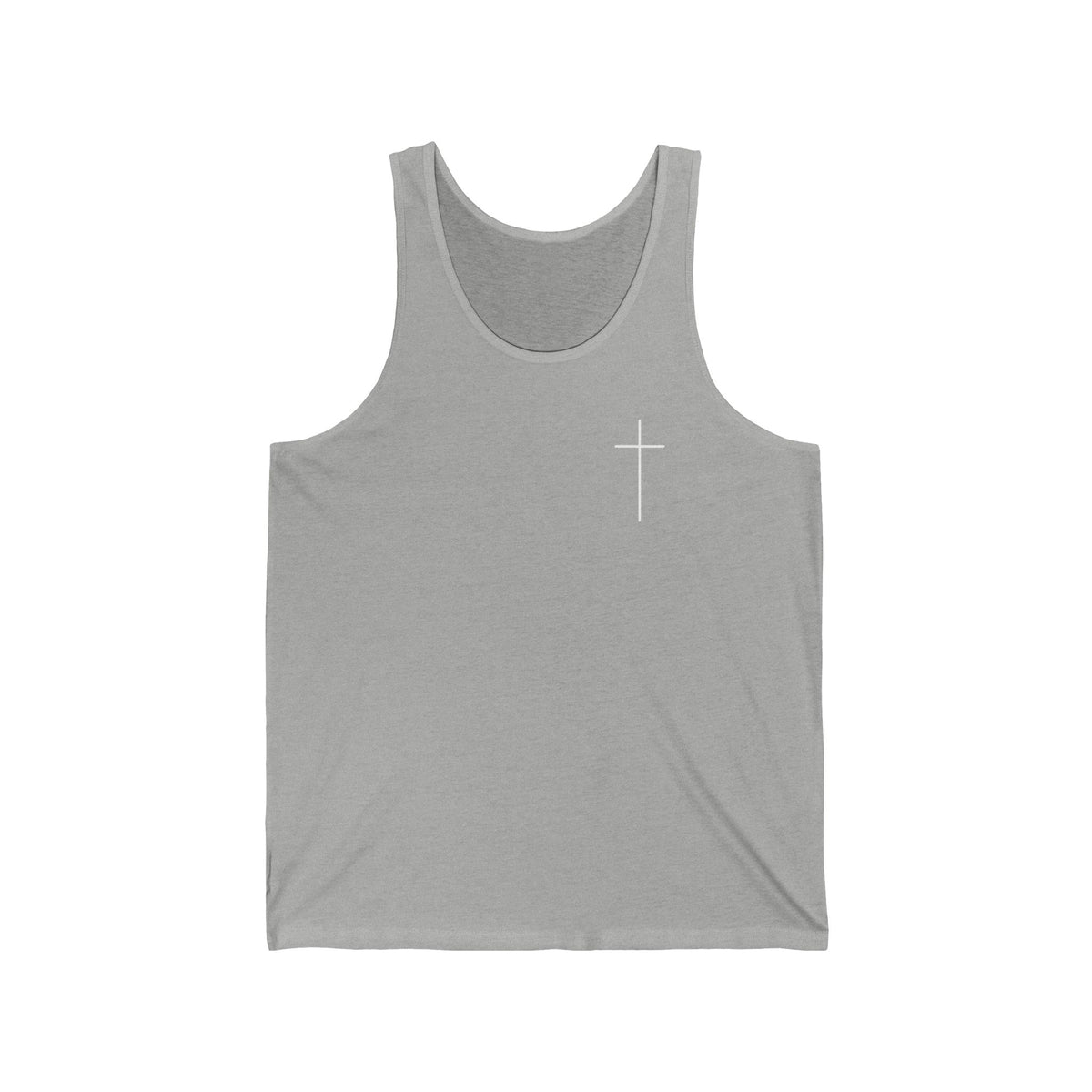 Iron Fitness "Faith Over Fear" Men's Athletic Tank Top