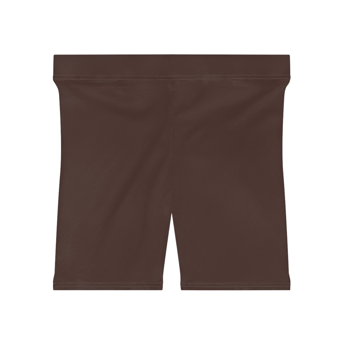 Dark Chocolate Fitness Biker Shorts