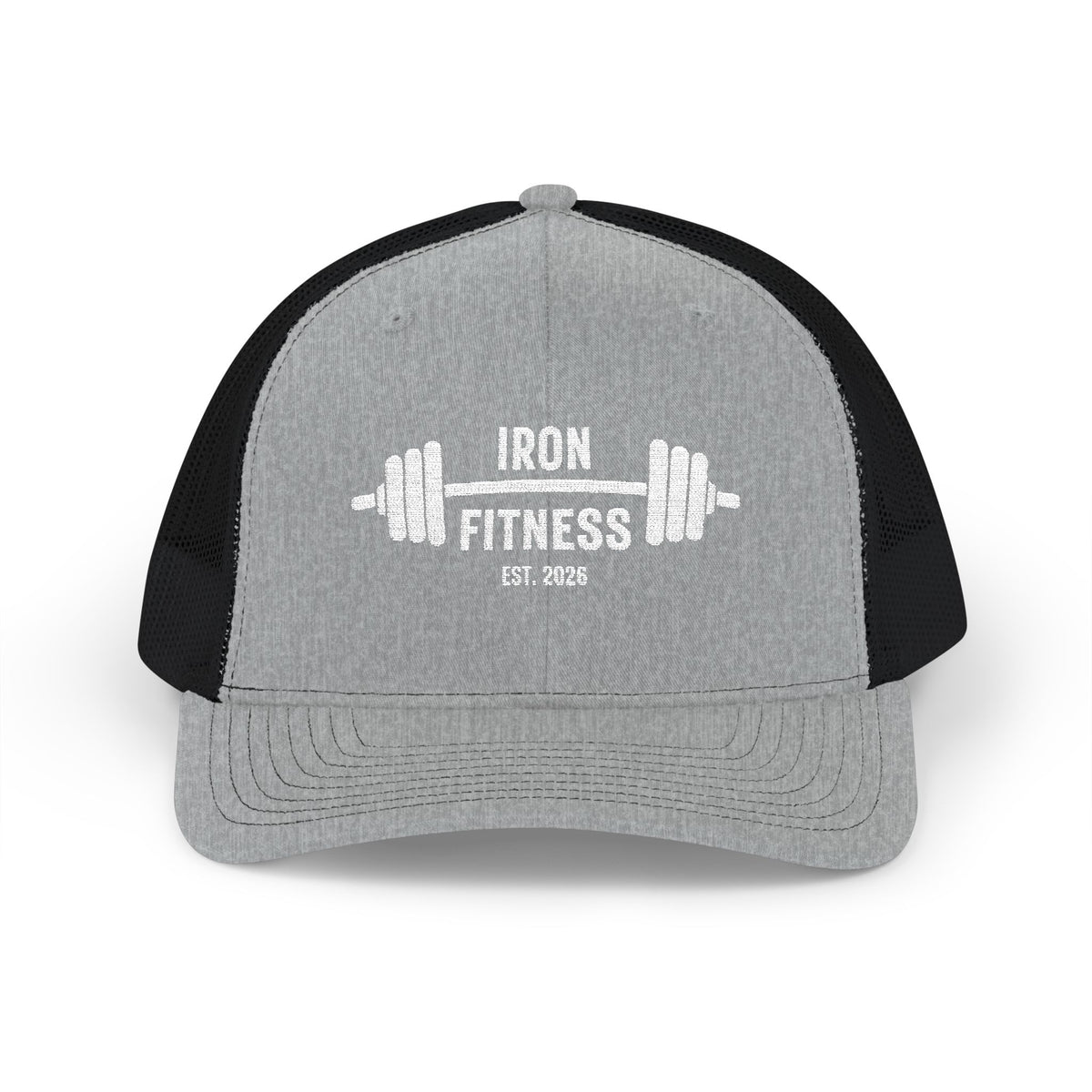 Iron Fitness Embroidered Trucker Hat
