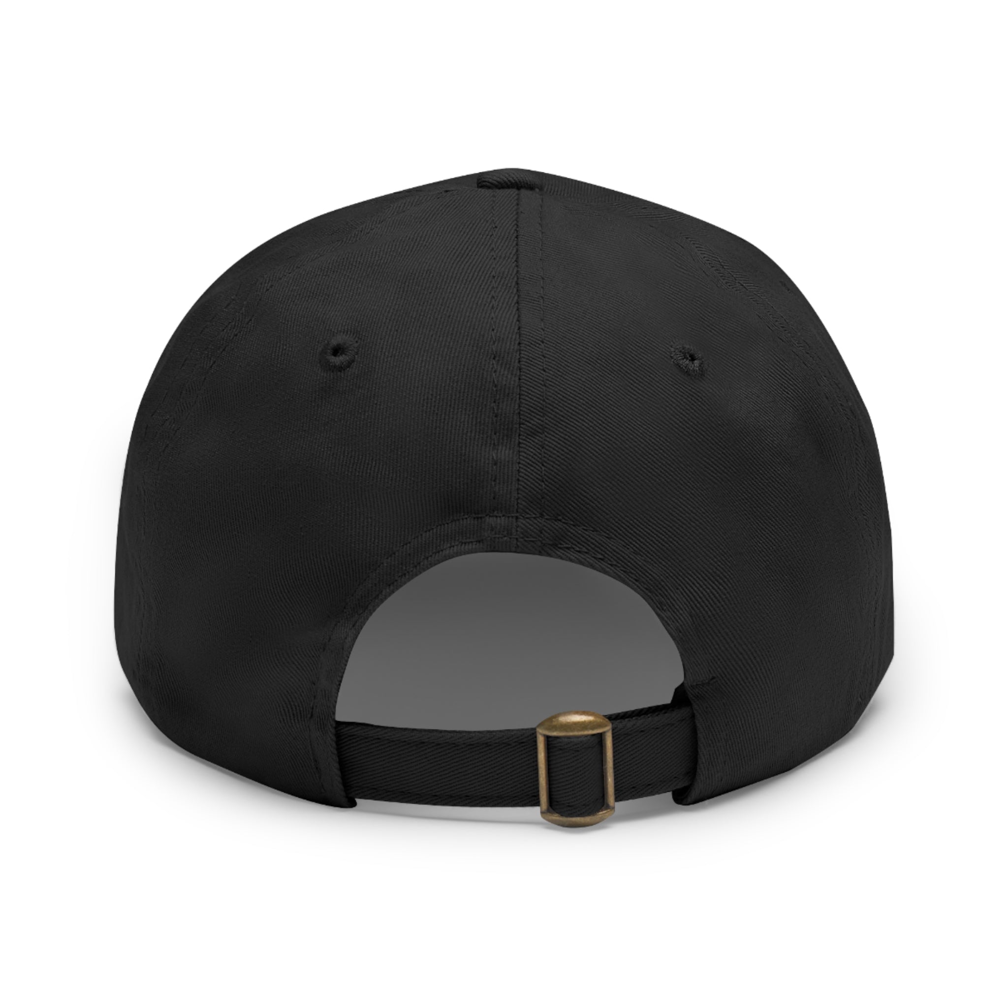 Iron Fitness Leather Patch Dad Hat | Unisex Vintage-Style Baseball Cap