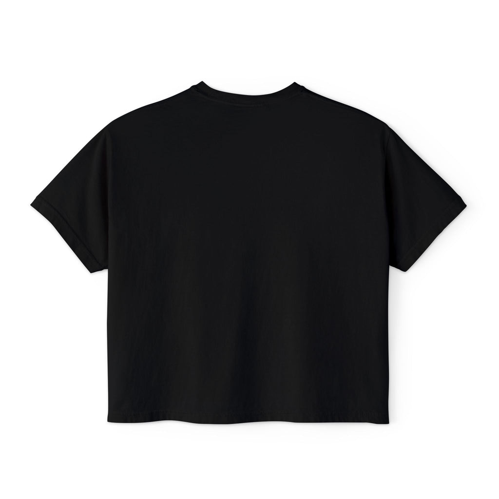 Lift Heavy Look Cute Boxy Tee | Retro Gym Graphic T-Shirt | Comfort Colors