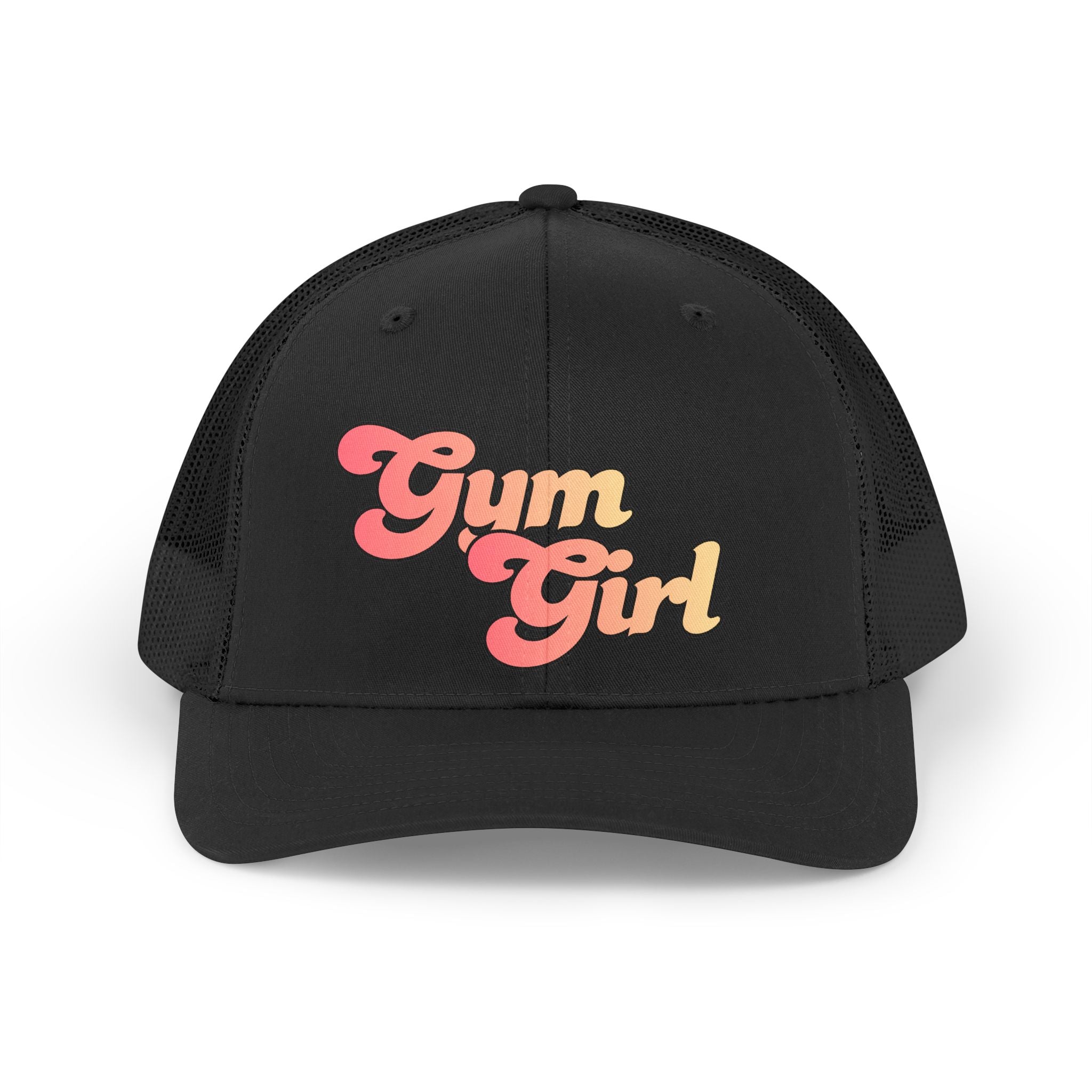 Gym Girl Retro Trucker Hat | Vintage Mesh Workout Hat
